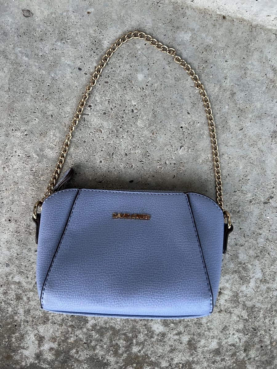 David Jones Borse: David Jones Handtasche, Hellblau – Nuovo (secondo la descrizione) da St. Gallen venduto da Mokki2014 5
