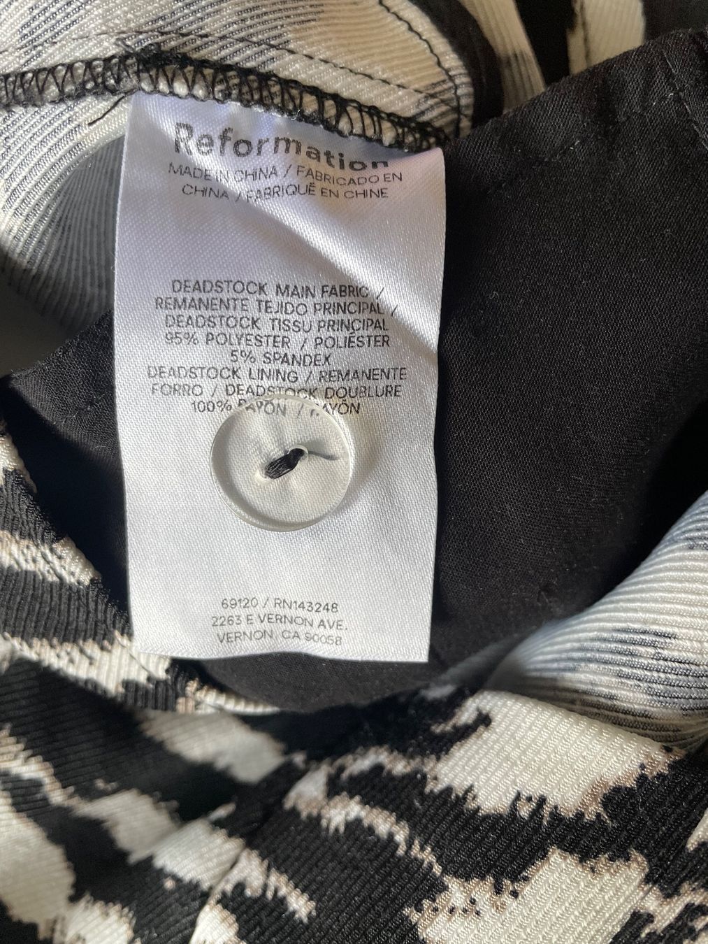 Reformation Hosen: 🦓 Reformation Vida Low Rise Pant US Size 0 – Gebraucht aus Zürich von hol_bc6v 5