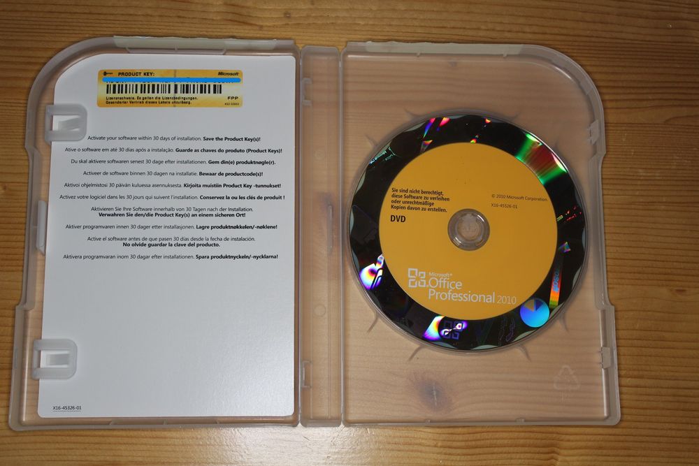 Microsoft Office Professional 2010 Dauerhafte Vollversion Kaufen