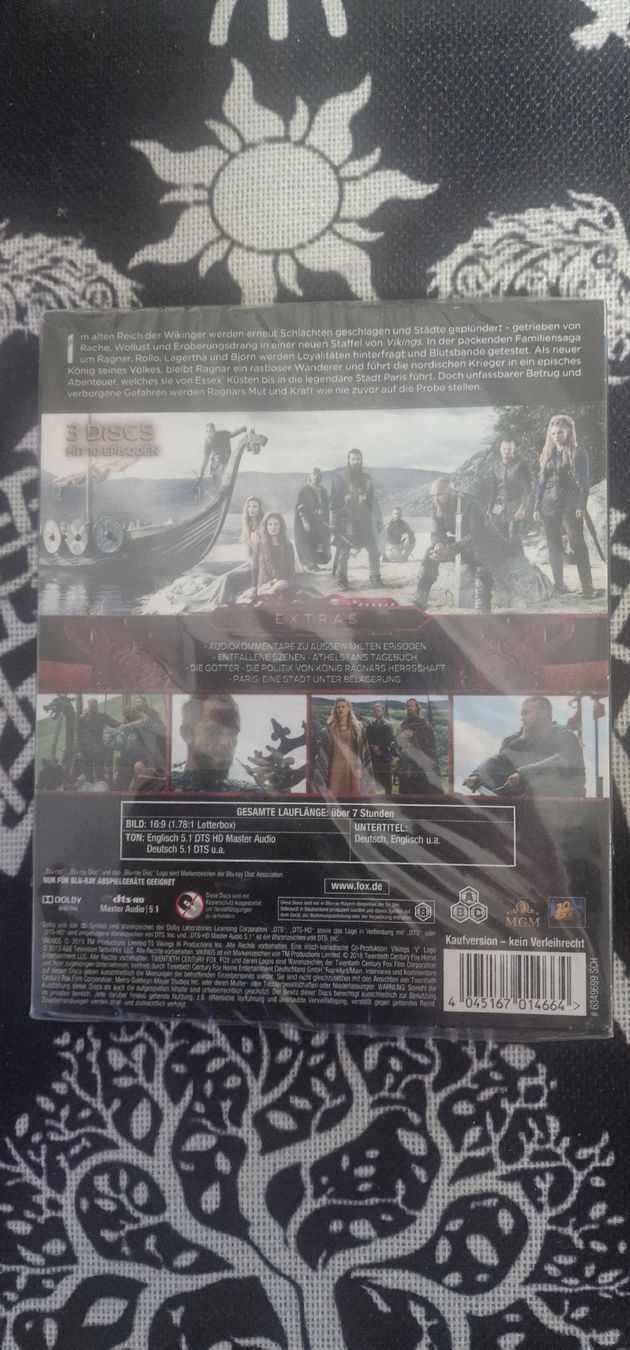 Tutti i DVDs: Vikings - Staffel 3 | NEU & OVP – Nuovo e nell'imballaggio originale da Bremgarten AG venduto da Odin85 1