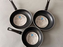 3 neue Bratpfannen von Coop