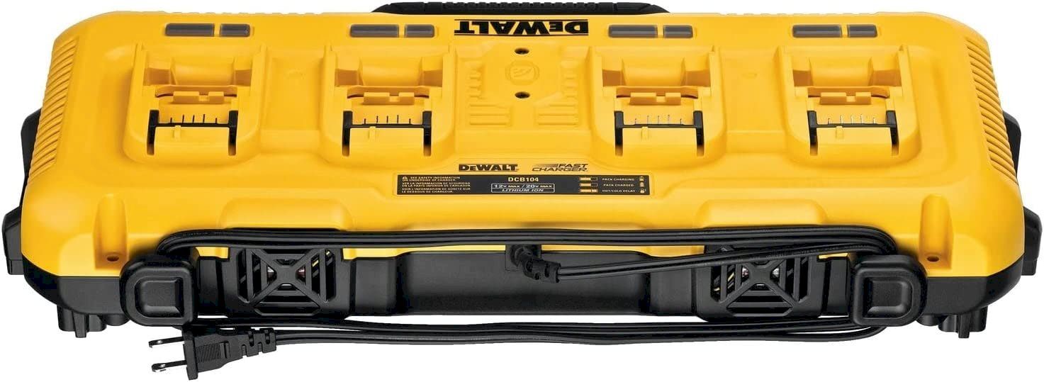 Dewalt Chargements: DeWalt Vierfach-Schnelladegerät DCB104QW – Neuf avec emballage d'origine à Bottighofen par zaap 2