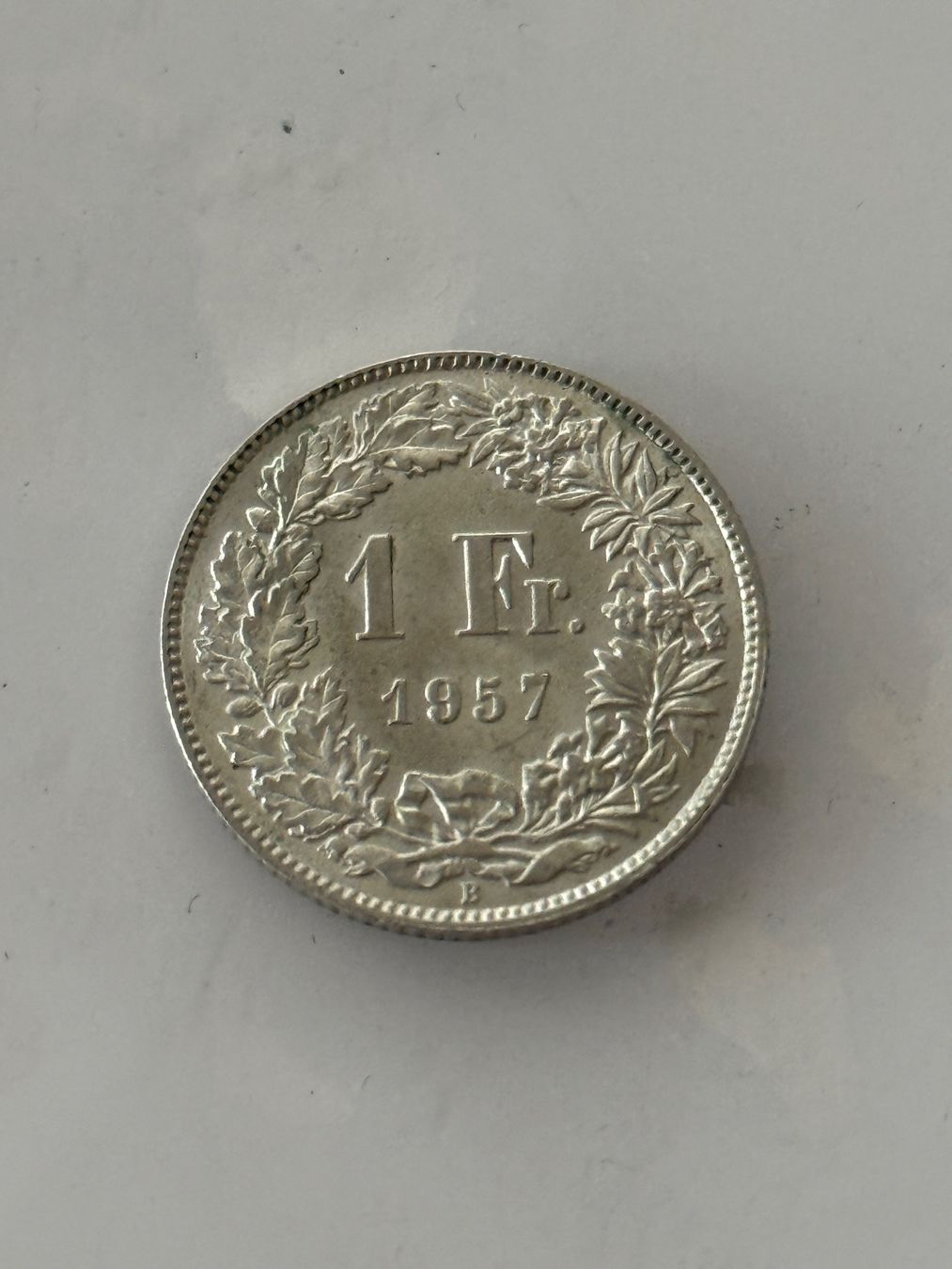 Tutti le monete: 1 Franken 1957  Unz – Nuovo (secondo la descrizione) da Wallisellen venduto da SWISS_SILVER1 1