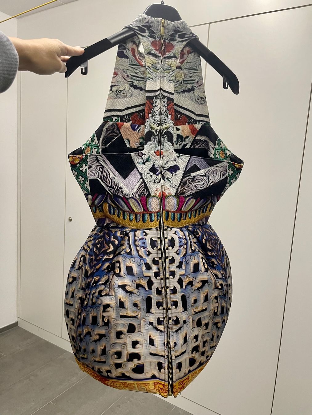Vestiti: Runway Mary Katrantzou Seide Minikleid – Usato da Au ZH venduto da Daiga 5