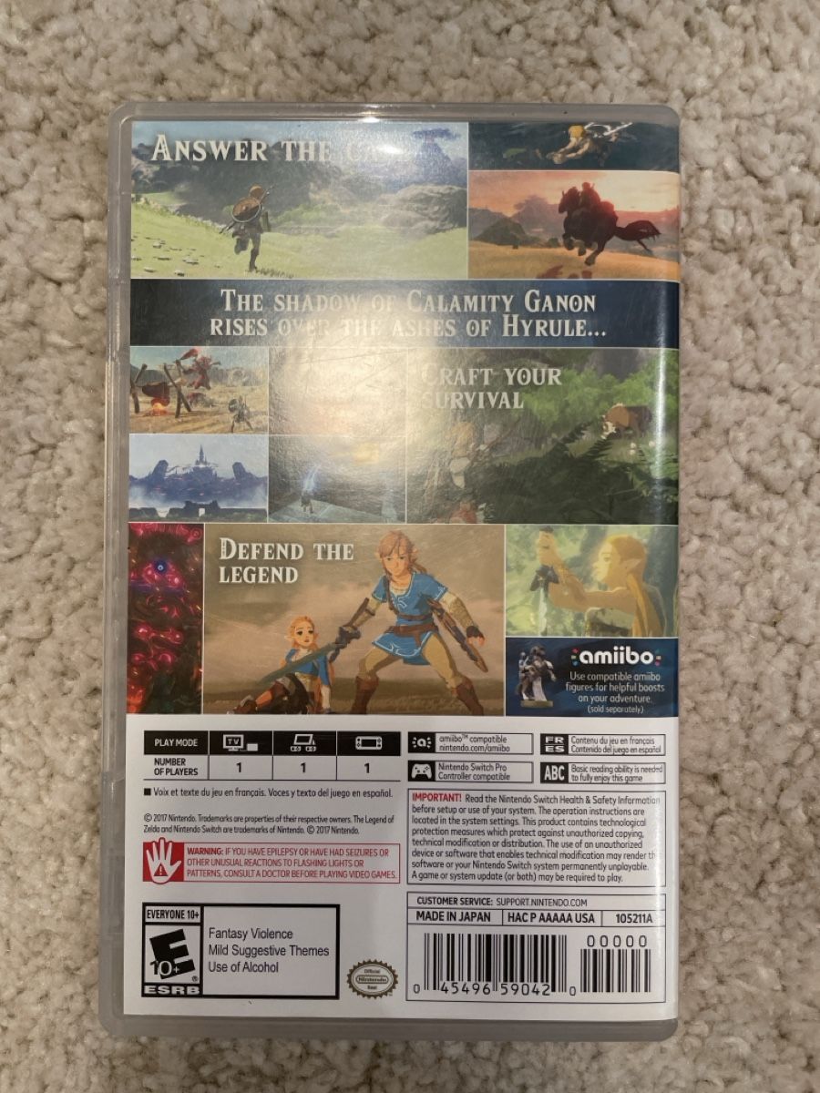 Nintendo Console: Bundle Nintendo Switch & Zelda BOTW – Usato da Giswil venduto da twinship_family 4