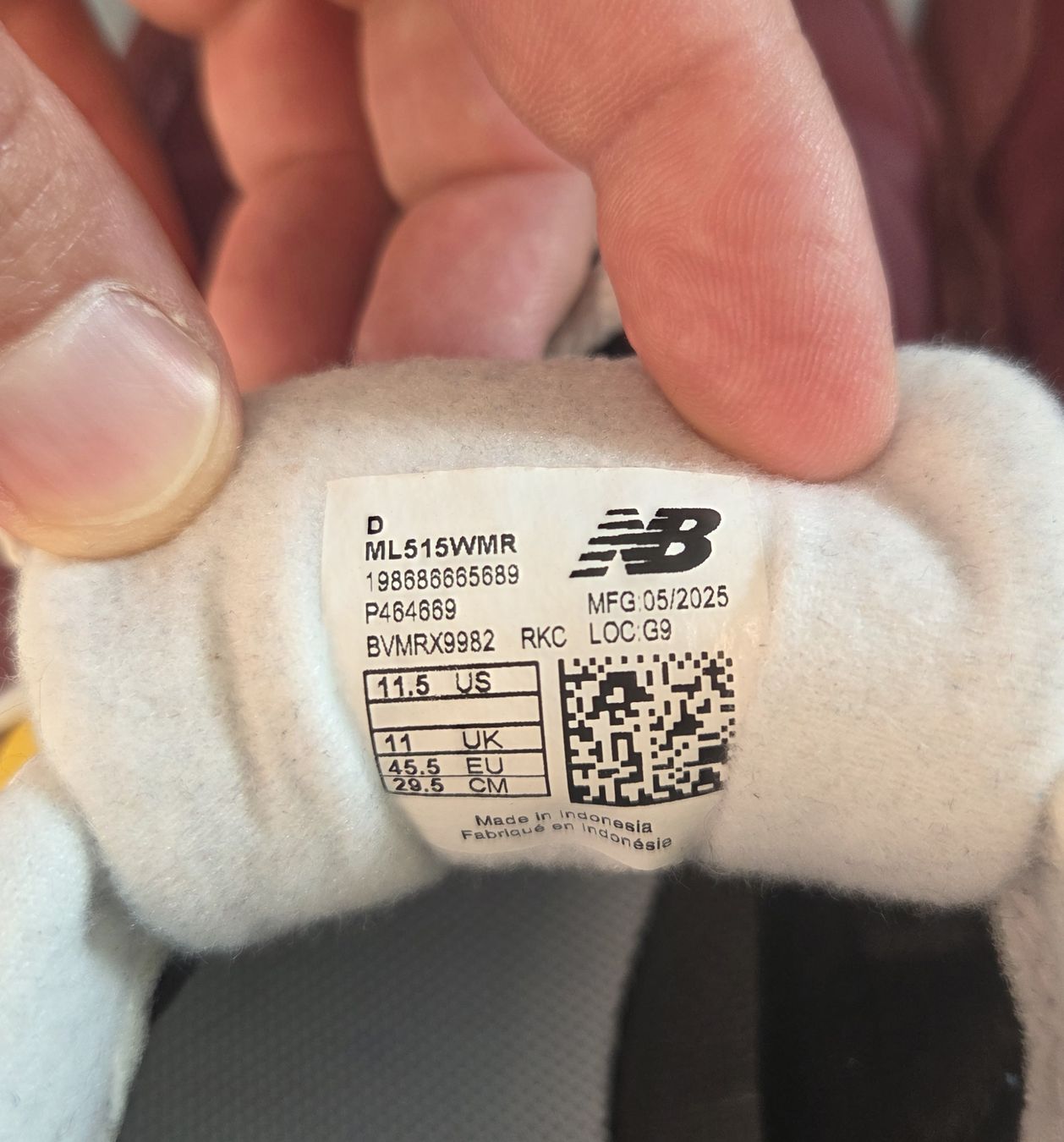 New Balance Scarpe da uomo: NEW BALACE  ML515 Sneaker rot NB – Usato da Rheinau venduto da tobitobsen80 1