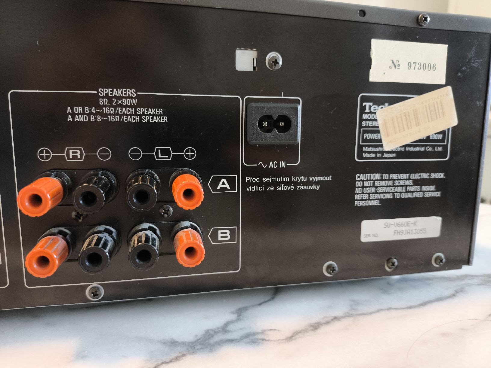 Technics Amplificatori: Technics SU V660 Verstärker – Usato da Frauenfeld venduto da Jeremy0488 3
