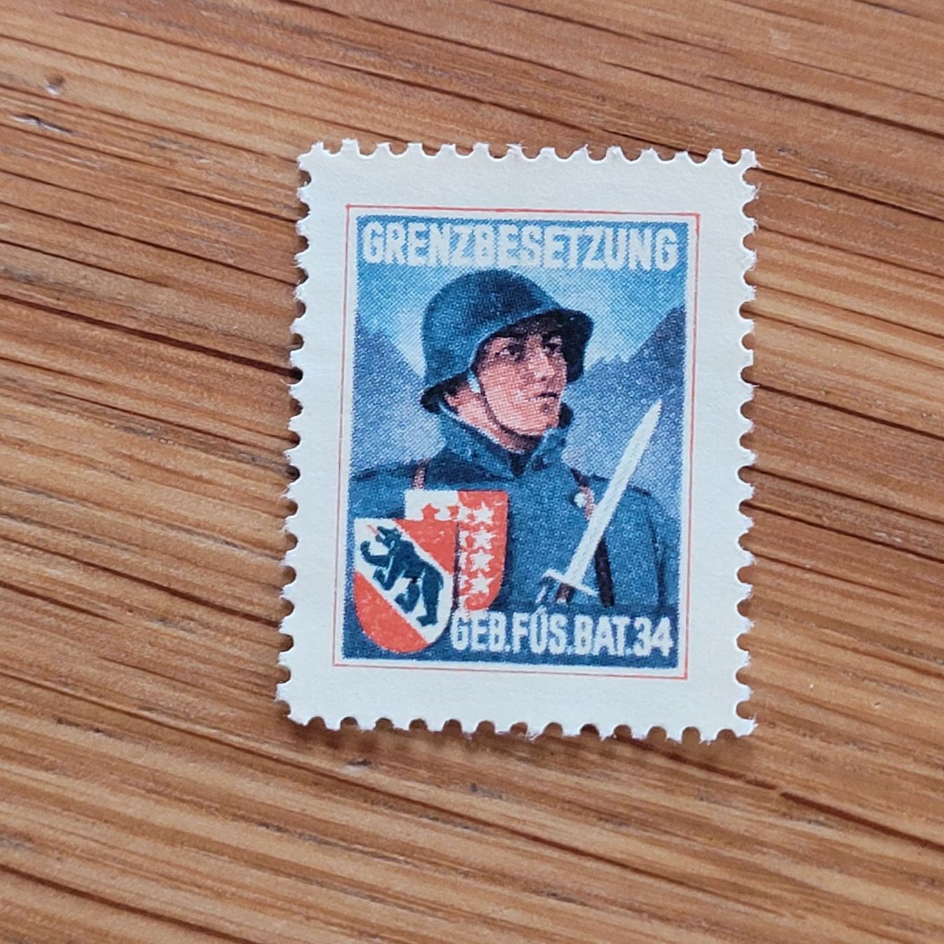 Tutti i francobolli: Soldaten Marke Timbre Soldat – Usato da Biel/Bienne venduto da Destockweb