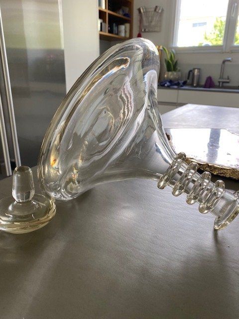 Caraffe: Midcentury Schiffskaraffe aus Glas – Usato da Wiesendangen venduto da EnricaL 8