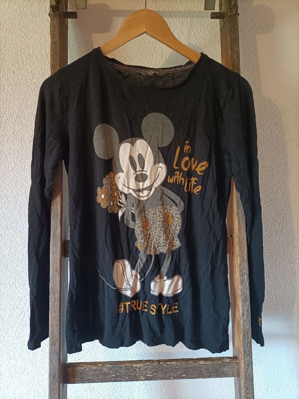 T-shirt: Mickey Mouse Langarmshirt, Grösse 36 – Usato da St. Gallen venduto da jan_ccx7