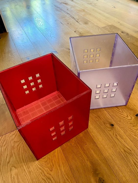 Acryl-Boxen für IKEA KALLAX System (Gebraucht) in Ehrendingen für CHF 35 – nur Abholung auf Ricardo kaufen