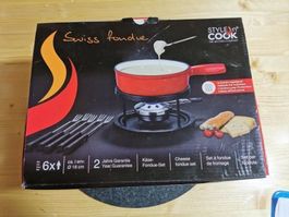 Fondue-Setd (NICHT induktionsgeeignet)