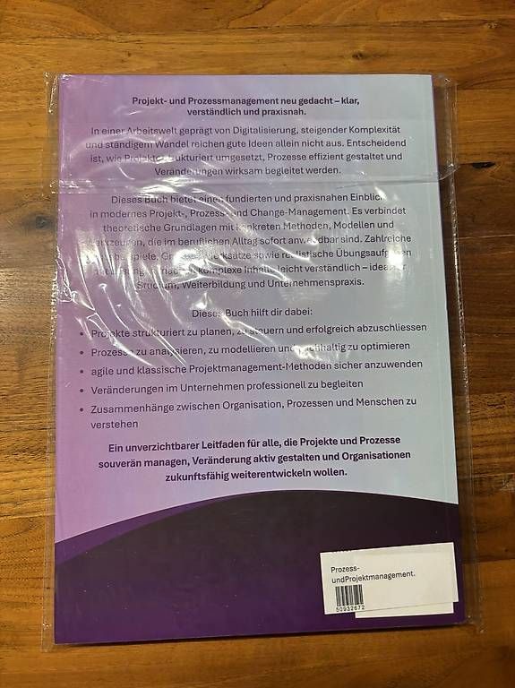 Libri: Prozess und Projektmanagement Buch – Nuovo e nell'imballaggio originale da Rotkreuz venduto da ntr_nxq9 1