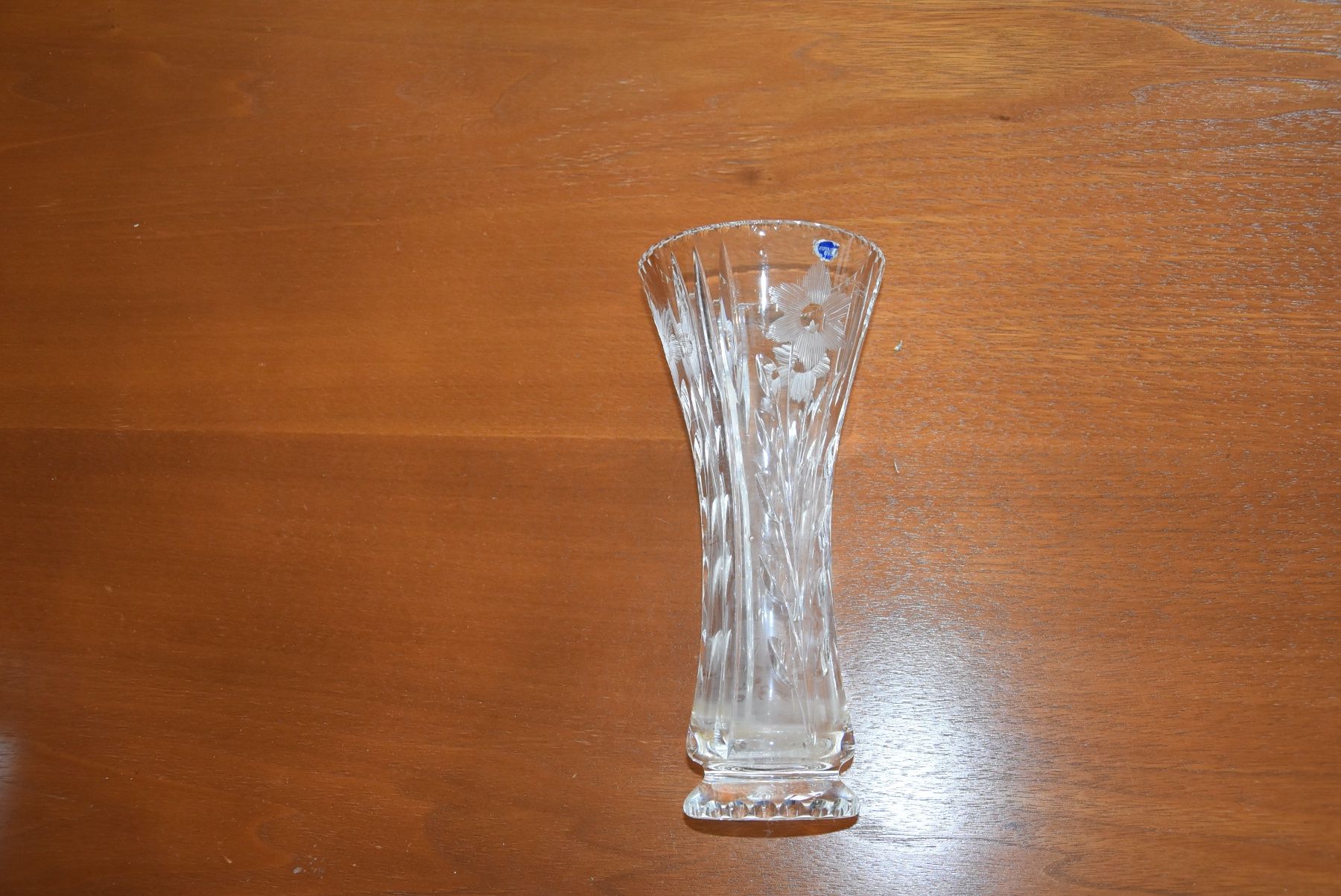 Vasi & Recipienti: Glasvase mit Blumenmotiv – Usato da Münsingen venduto da Sternsaphir64 1