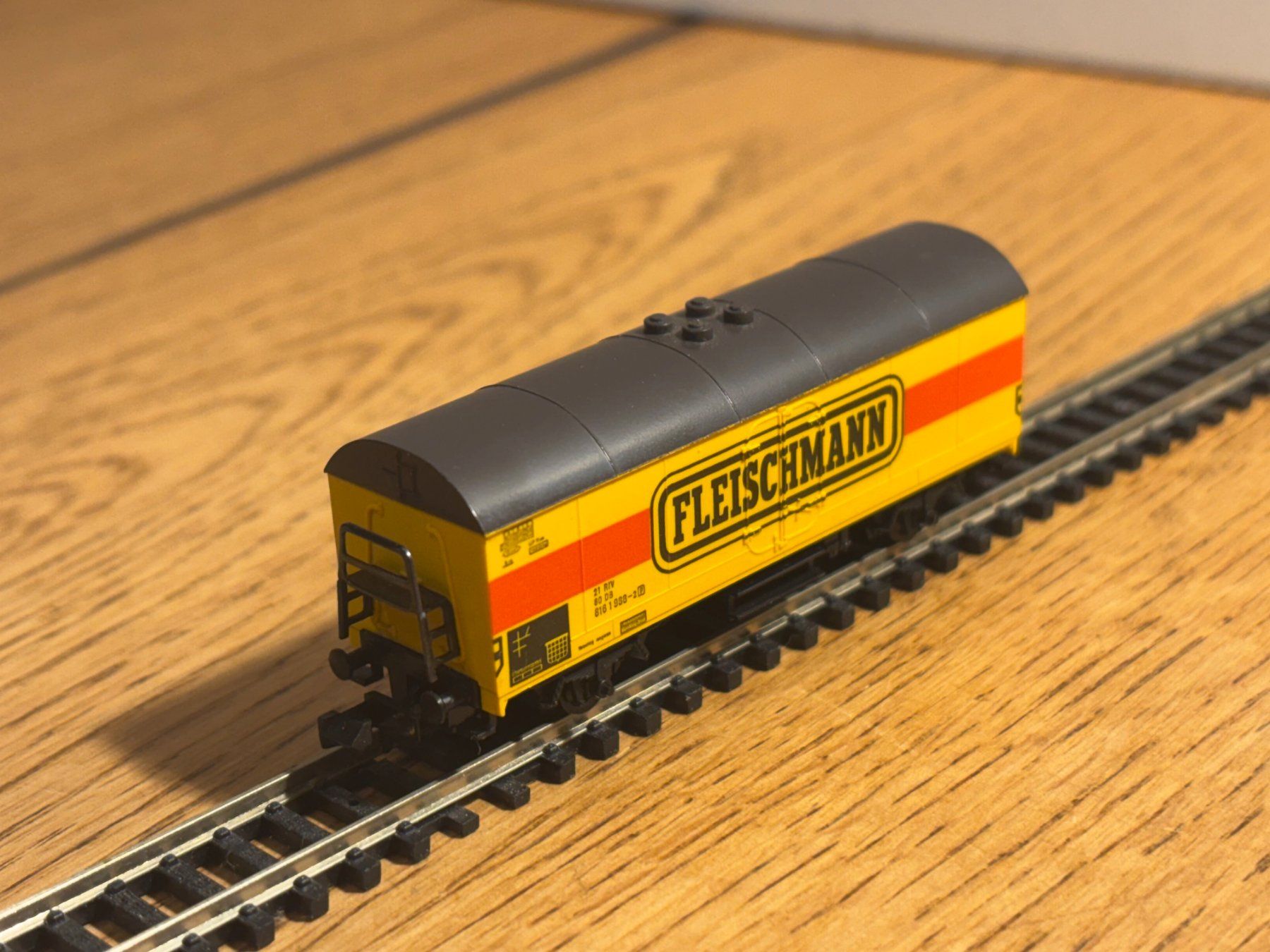Modelleisenbahnen: e1774: Güterwagen FLEISCHMANN (Spur N) – Gebraucht aus Birsfelden von Birs_25 2