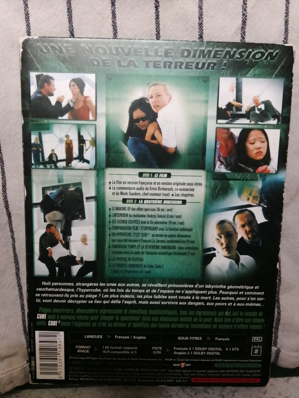 Tutti i DVDs: Cube 2 Hypercube DVD – Usato da Moutier venduto da mus_7vbp 6