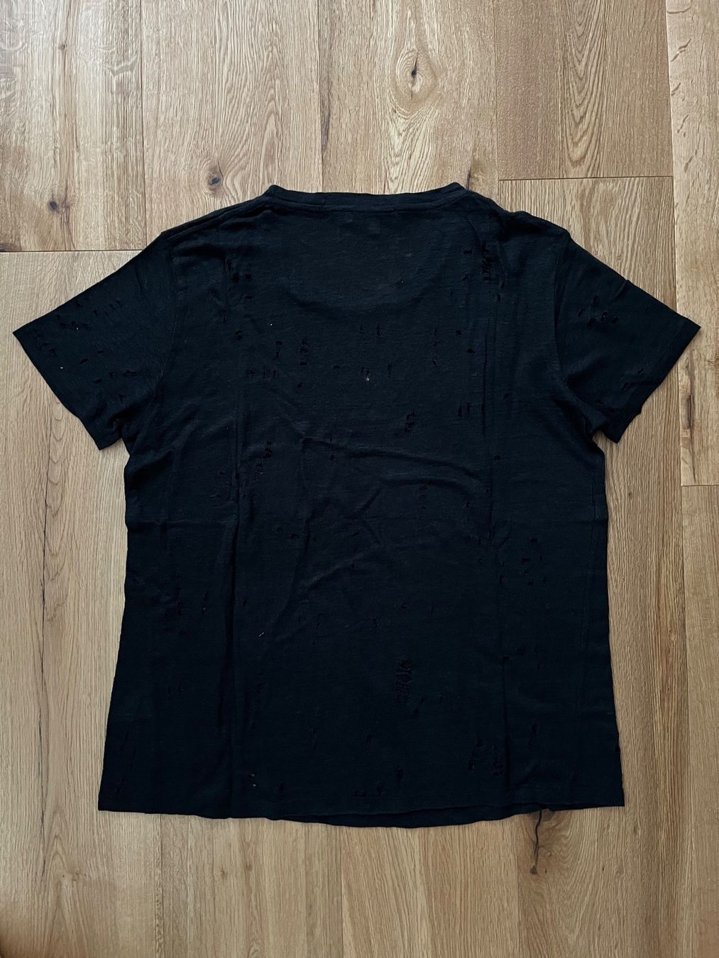 Iro T-shirt: IRO Clayd Leinentshirt, Gr. 38 – Usato da Interlaken venduto da fbnscl 2