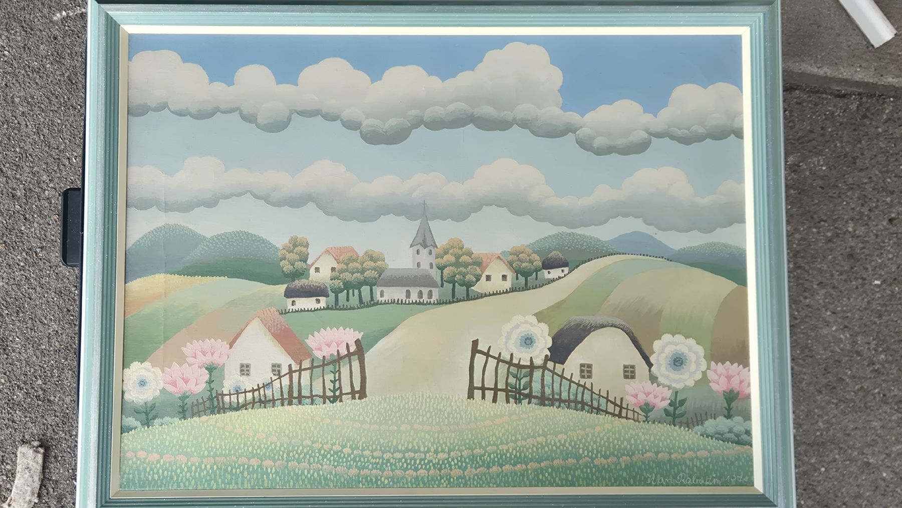 Dipinti: Ivan Rabuzin Gemelde 1975 – Usato da Rämismühle venduto da beni0010