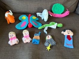 Stofftiere / Fingerpuppen
