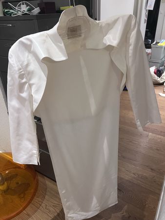 Brautkleid mit Bolero weiss Spitze guter Zustand