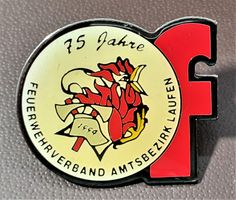 P664 - Pin 75 Jahre Feuerwehr Verband Amtsbezirk Laufen