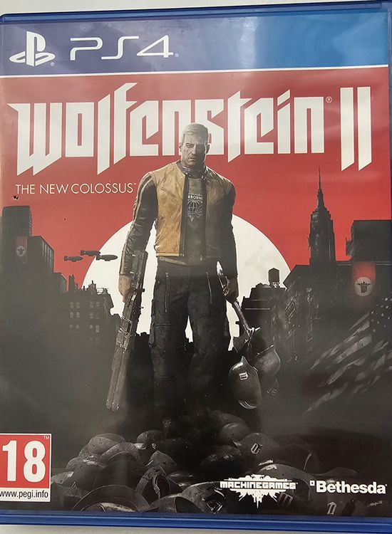 Jeu PS4 Wolfenstein Youngblood Edition Deluxe - Neuf Sous Film - Version FR PAL