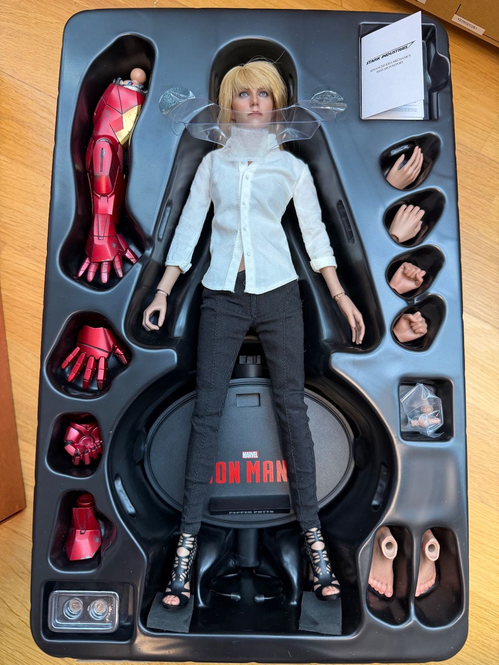 Hot Toys Statuette: Hot Toys Pepper Potts MMS310 – Usato da Rorschacherberg venduto da fil_g9wg 1
