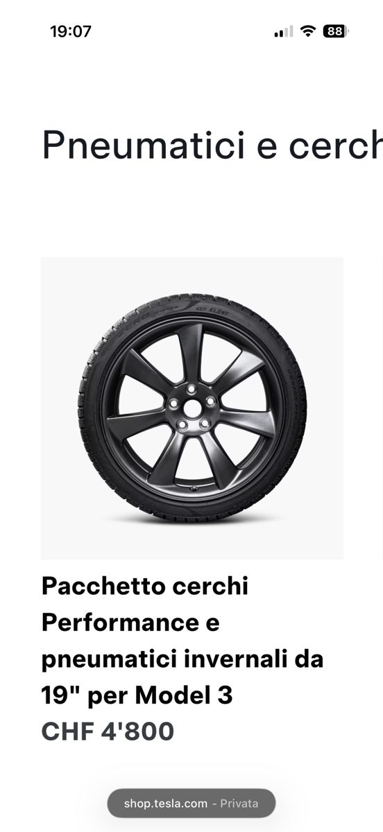 Pneumatici & Ruote complete: Set invernale Tesla Model 3 Performance 2023-2026 – Usato da Ponte Capriasca venduto da Frizzy83 8