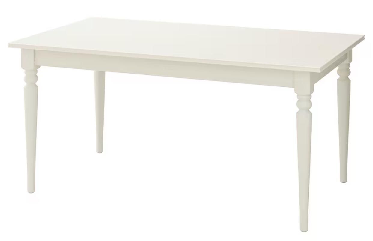 Ikea Tavoli: Ikea Ingatorp, Holztisch Weiss – Usato da Davos Frauenkirch venduto da pat_t9dh 7