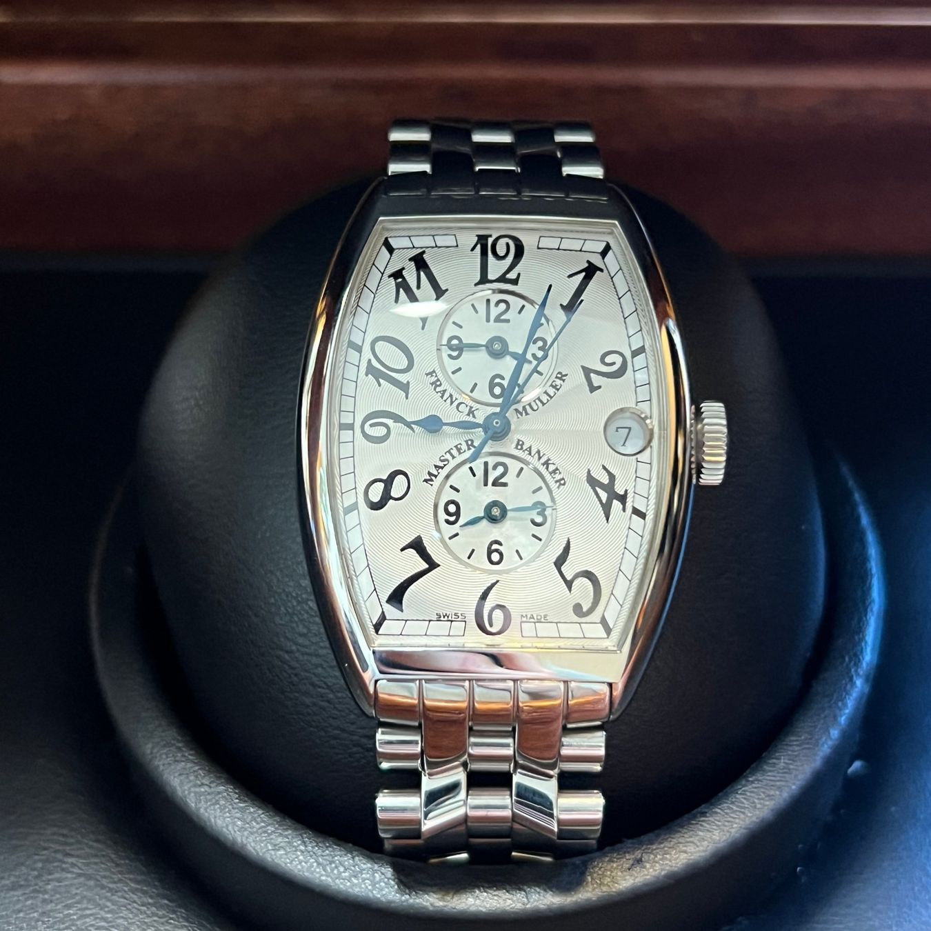 Franck Muller Orologi: FLASH SALE Franck Muller Master Banker Full Set 5850MB – Usato da Carouge GE venduto da Watchaser