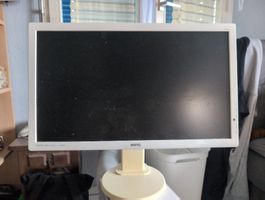 BenQ GL2450HT LCD Monitor 24 Zoll weiss guter Zustand