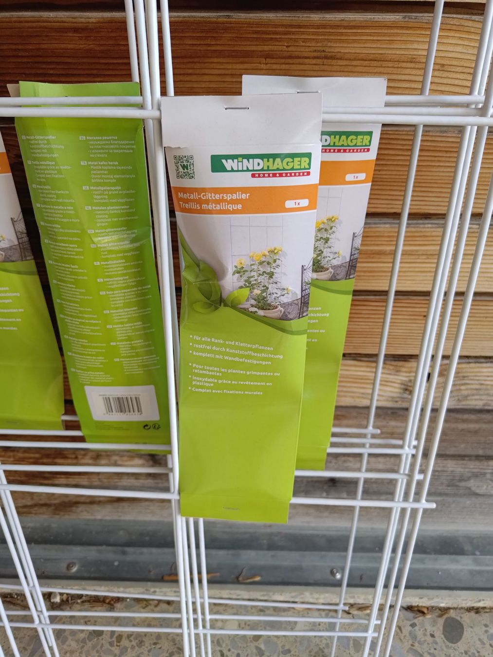 Sonstige Gartendekorationen: 4 Windhager Metall Rankgitter / Gitterspalier – Neu und originalverpackt aus Gerzensee von cobo02 1