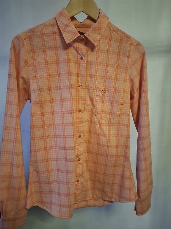 Camicette: Sherpa orange plaid button up shirt Size S  – Usato da Birsfelden venduto da Vic_toria