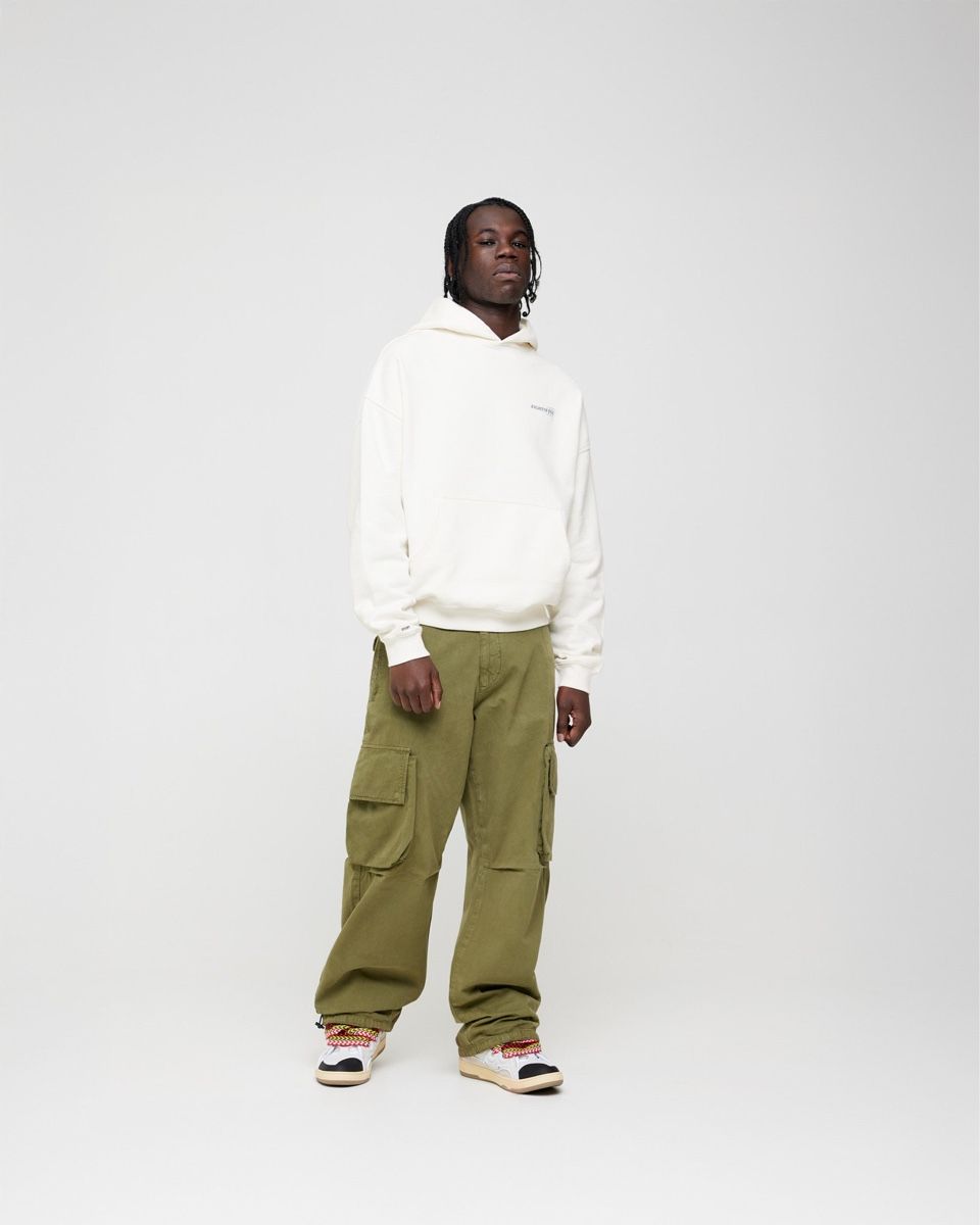 Pantaloni: Eightyfive Side Pocket Wide Cargo olive - Orginalpreis 120.- – Nuovo e nell'imballaggio originale da Zürich venduto da luxuryoutlet1 1