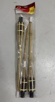 Fackel Bambus Set 3 Stk neu