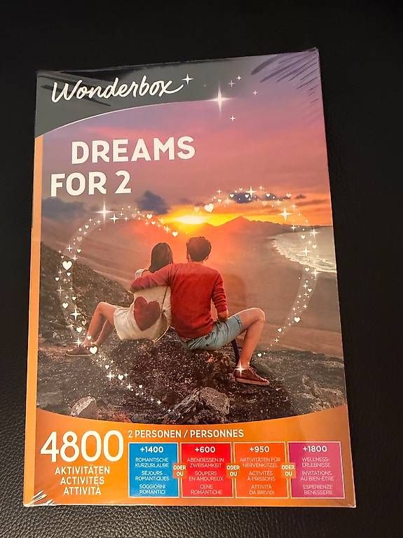 Buoni: Wonderbox Dreams for 2 - orginalverpackt – Usato da Pfäffikon SZ venduto da schwachr
