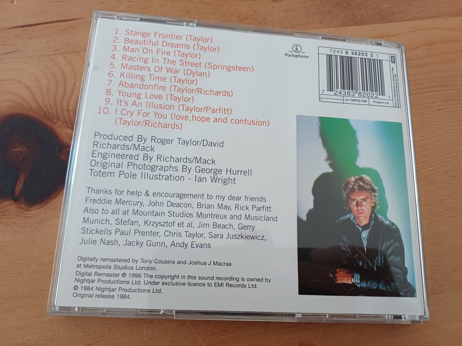 CDs: Roger Taylor: Strange Frontier (Queen-Drummer) – D'occasion à Jona par Rreto71 3
