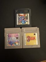 Zelda, Tetris & Dragon Quest Monsters Gameboy Spiele