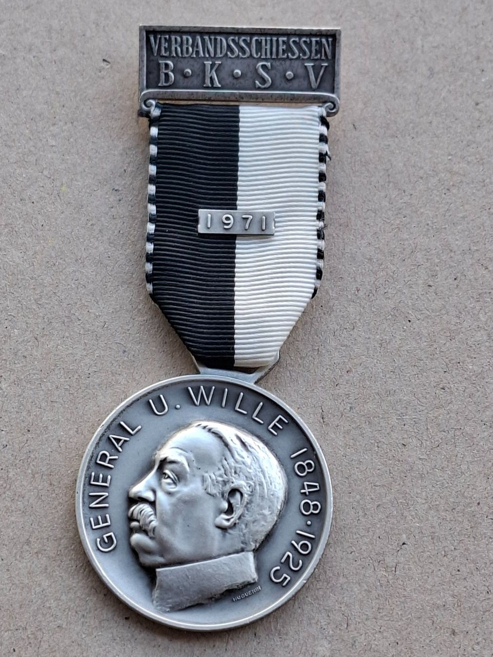 Medaillen: General U. Wille (L517) – Gebraucht aus Schwanden GL von Suvorov 2