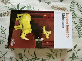 Buch Rhinoceros von Eugene Ionesco Folio guter Zustand