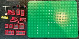 Lego 353 Terrace House with Car & Garage Vintage Einzelteile