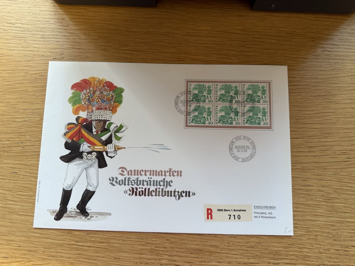 Tutti i francobolli: Luxusbrief FDC Dauermarke Bern 25.11.1982 – Nuovo (secondo la descrizione) da Murgenthal venduto da Tina_4055