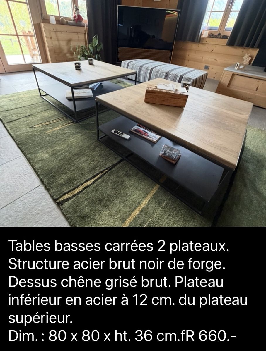 Tische: Table basse salon – Gebraucht aus Pully von mberdoz