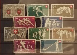 2995) B46-55, 2 Sätze Pro Patria postfrisch Kt. 60.-