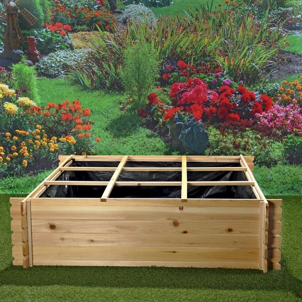 Vasi per fiori: Mucola 50003138 Hochbeet Blumenkasten – Nuovo e nell'imballaggio originale da Bottighofen venduto da zaap 4