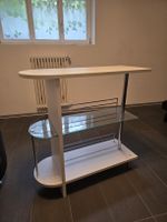 Schicke Bar/Servierwagen mit Glasablage, ideal für Partyzeit