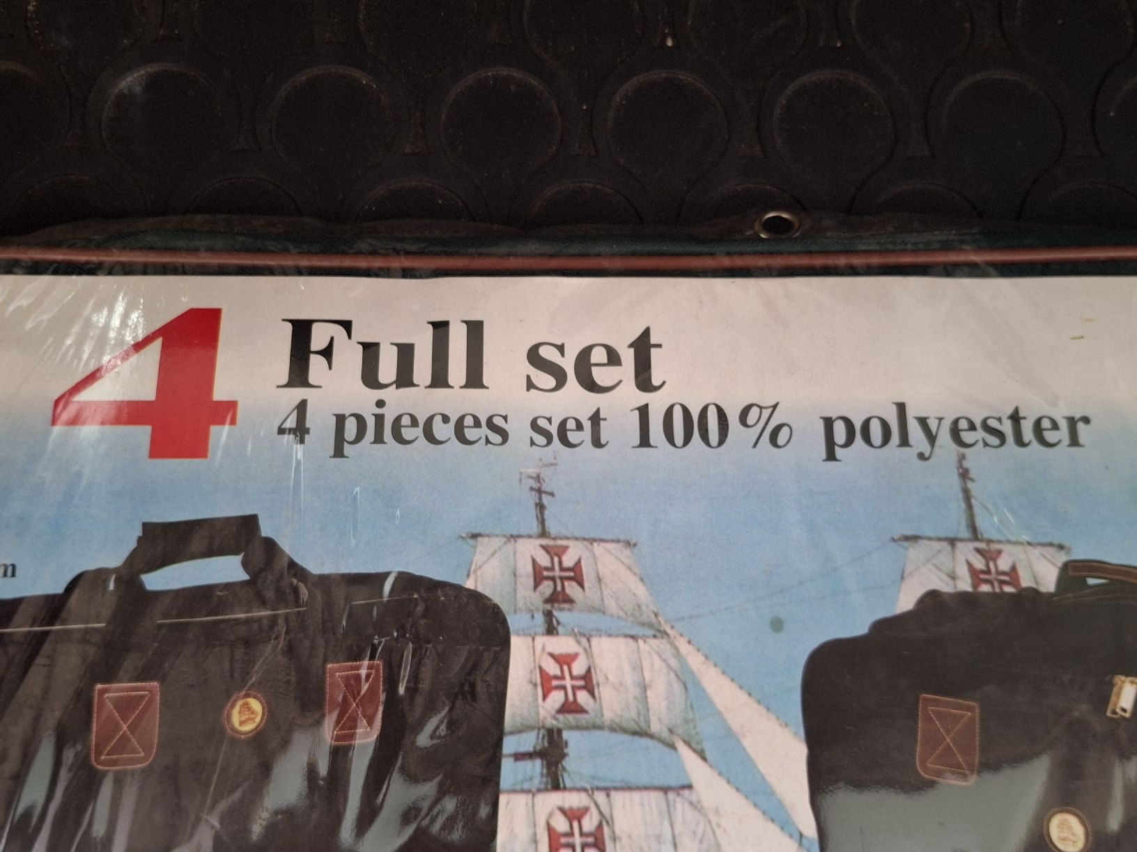Borse: Reisetaschengarnitur 4-teilig, 100% Polyester, neuwertig, – Nuovo e nell'imballaggio originale da Winterthur venduto da juszku 2