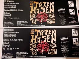 Totel Hosen Stehplatz Tickets