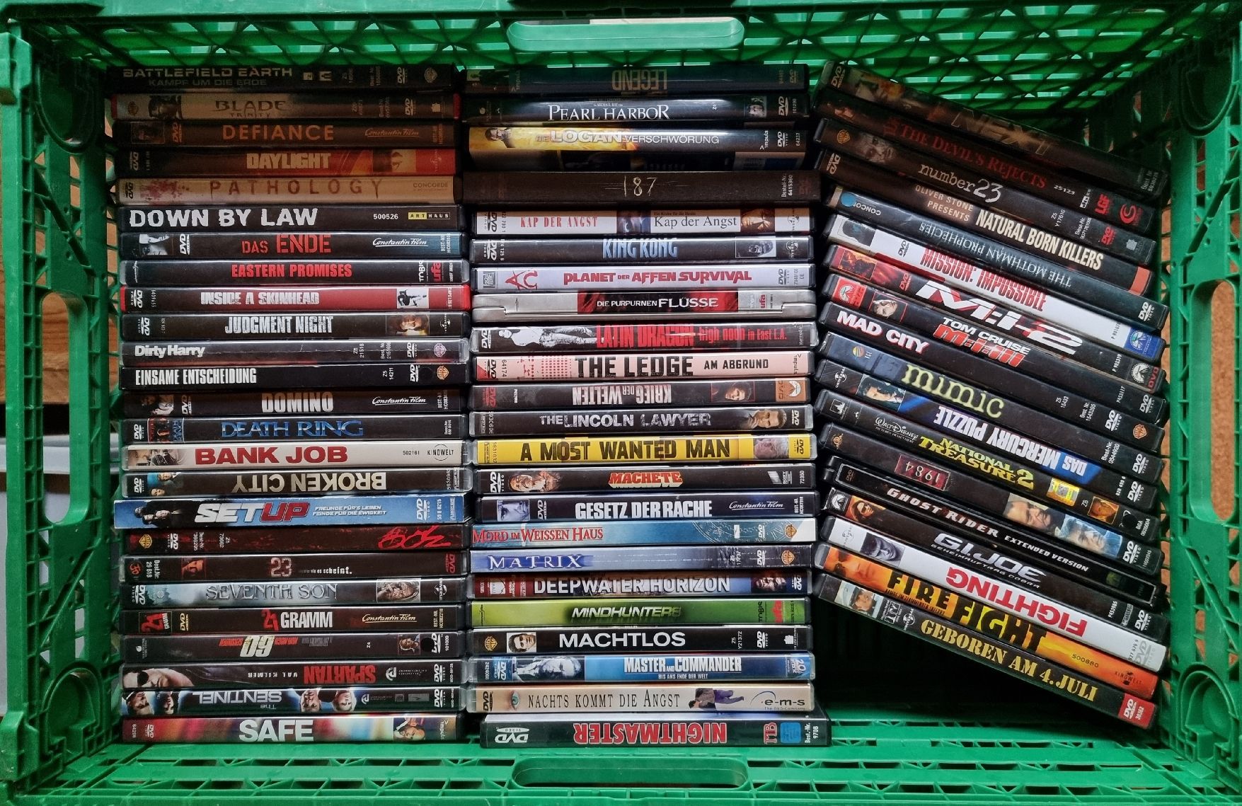 Tutti i DVDs: Action DVD Sammlung ca. 60 Stück – Usato da Rigi-Kaltbad venduto da Marion_Fercher