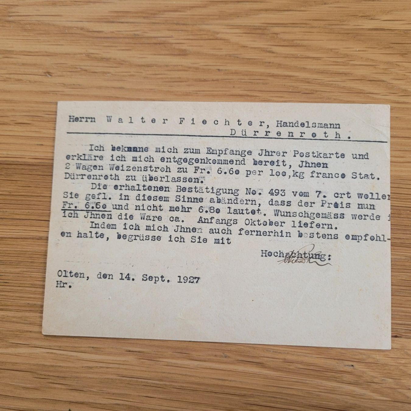 Alle Briefmarken: GS Karte St.Moritz Olten Bern 1927 – Gebraucht aus Biel/Bienne von Destockweb 1